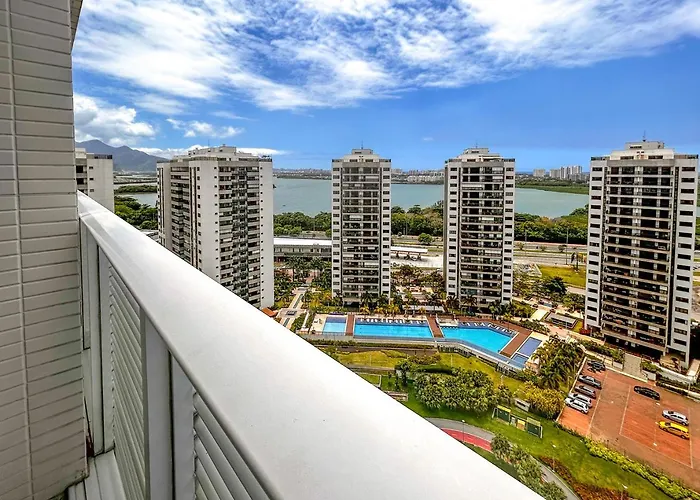 Apto C Vista P O Mar E Lagoa Na Barra Da Tijuca Rj